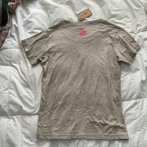 NWT NATURAL LIFE Boyfriend Tee Shirt - Do What Makes You Happy Size S - Picture 6 of 8